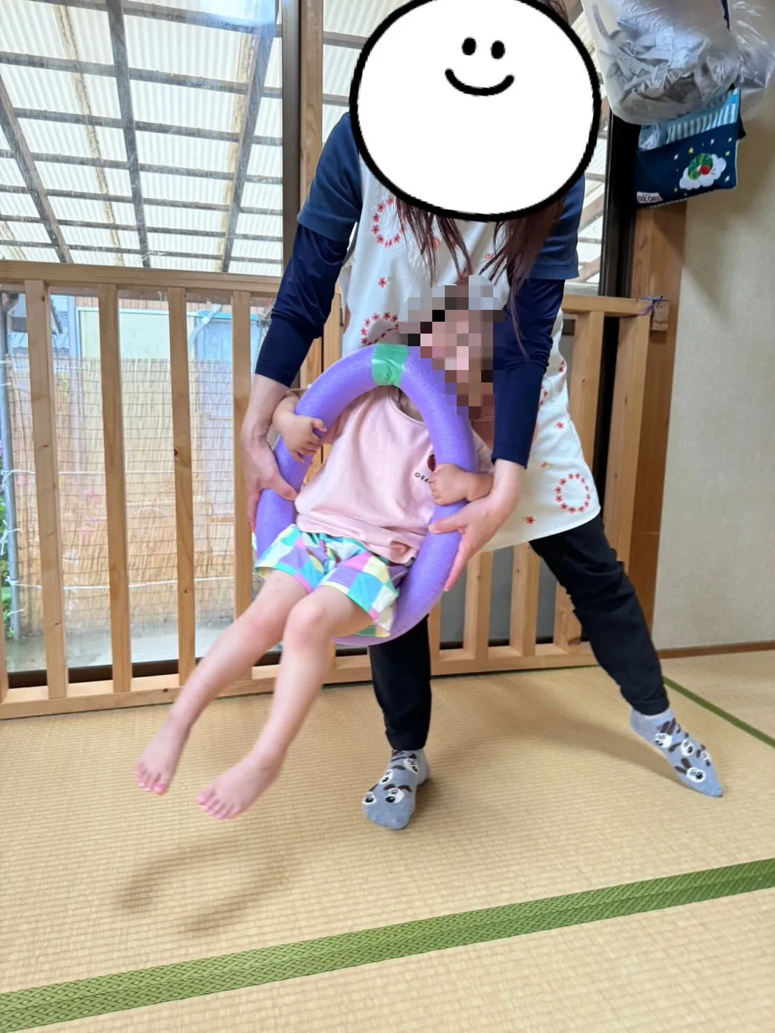 雨の日も笑顔☺️☔️
