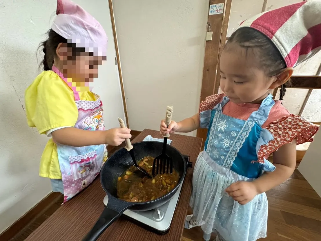 今日はカレークッキング🍛👩🍳🌟